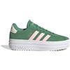 ADIDAS Vl Court Bold Sneaker Con Platform Green Pink - Donna - Green Pink