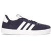 ADIDAS Vl Court 3.0 Sneaker In Pelle Blu Bianco - Uomo - Blu Bianco