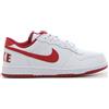 NIKE Big Nike Low Sneaker White Gym Red - Uomo - White Gym Red