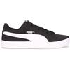 PUMA Smash Vulc Sneaker In Ecopelle Nero Bianco - Uomo - Nero Bianco