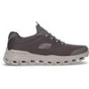 SKECHERS Glide Step Sylo Sneaker In Tessuto Ed Ecopelle Grigio - Uomo - Grigio