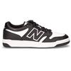 NEW BALANCE 480 Sneaker In Pelle Nero Bianco - Uomo - Nero Bianco