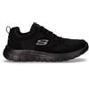 SKECHERS Burns Agoura Sneaker In Tessuto Nero - Uomo - Nero