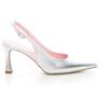 DU SIMON Décolleté A Punta Slingback - Donna - Argento