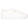 PUMA Smash 3.0 Sneaker In Pelle Bianco Oro - Uomo - Bianco Oro