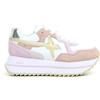 W6YZ Deva Sneaker Con Platform - Donna - Cipria Bianco Lilla