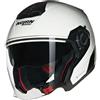 Nolan CASCO MOTO JET NOLAN N40-5 06 CLASSICO N-COM 305 BIANCO METALLIZZATO TAGLIA M