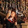 Da by 20 Candele LED Galleggianti Harry Potter con Telecomando Bacchetta Magica, Candele Senza Fiamma Tremolanti, Decorazioni Magiche per Feste, Natale, Halloween, Regalo per Fan di Harry Potter