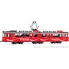 Rivarossi HR2861HM Tram Duewag Gt6 , livrea ''Coca Cola'' DCC