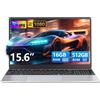 Does not apply Ekonavi Portatile PC 15,6 Pollici, 16 GB Di RAM 512 GB SSD Celeron N5095 Noteboo