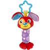 Playgro Clipsy Penny Puppy - Cagnolino Sensoriale con Campanellino, Clip per Passeggino, Texture Morbide e Colori Vivaci, Neonati