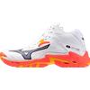 MIZUNO Wave Lightning Z8 MID (V1GA240598 White/Fiery Coral 2/Citrus)