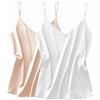 Ekouaer Canottiera da Donna con Spalline Sottili Basic Top Lungo con Spalline Regolabili Cami Camisole