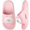 Alaoo Ciabatte da Spiaggia Bambini, Ciabatte da Spiaggia e Piscina, Ciabatte da spiaggia Bunny, Sandali da interno ed esterno, Antiscivolo e leggero,Adatto a ragazzi e ragazze(Rosa-26-27)