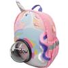HECKBO Zaino per Bambini con Razzo o Unicorno con Oblò - Asilo Nido, Scuola e Tempo Libero - Borsa, Zaino da ginnastica, Zainetto per Bambini e Bambine