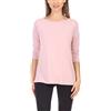 Merry Style Camicia Lunga con Pizzo MS10-318 (Rosa Cipria, M)
