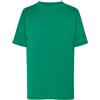 STEXFIT SF STEX FIT Maglietta Verde Bambino e Bambina a Maniche Corte, T Shirt Verde Bambina 100% Cotone Leggera Morbida e Traspirante, Tshirt Bambino con Girocollo Rinforzato - Taglia 7/8 Anni