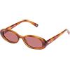 Le Specs OUTTA LOVE - Occhiali da sole da donna, forma ovale con alta protezione UV, Rose Mono/Vintage Tort, taglia unica