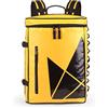 THE FRIENDLY SWEDE Zaino Sportivo - Per Laptop 13 Pollici, Resistente all'Acqua, Ampio 20L, Zaino Urbano - SVIA (Giallo)