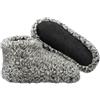 ESTRO Ciabatte Donna Invernali Chiuse - Pantofole Lana Ciabatte Donna Lana Babbucce Uomo Invernali Pantofole Uomo Calde OLE (43, Grigio Cenere)