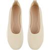 OFFCUP Ballerine Donna Nero Punta Tonda, Ballerine Piatte Slip-on, Suola Traspirante Antiscivolo Adatte alle Donne in Estate (41EU)