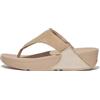 Fitflop Sandali Lulu Shimmerlux, Donna, Latte Beige, 38 EU