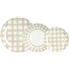 Tognana Caledonia Beige, servizio piatti 18 pezzi per 6 persone, porcellana