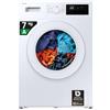 Samsung Lavatrice Slim WW70FG3M05TW/ET Libera installazione, 7 Kg, Vapore Igienizzante, Carica Frontale, Corpo e oblò: Bianco, Display: Nero, 59,5l x 85h x 45,5p cm