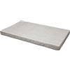 Croci Hydro - Cuscino per cane Rettangolare, Impermeabile Idrorepellente, Sfoderabile, Lavabile facile da pulire, Beige, 50x80x6 cm