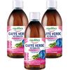 Equilibra Integratori Alimentari, Caffè Verde Metabolico, Integratore per l'Equilibrio del Peso Corporeo, con Tè Verde, Ananas, Betulla, Tarassaco e Caffè Verde, 3 Bottiglie da 500 ml