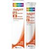 Massigen DailyVIT - 12 Vitamine 8 Minerali Effervescente, Integratore Alimentare Completo, Energia e Benessere, 20 Compresse Effervescenti, Senza Glutine e Lattosio