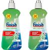 Finish Brillantante Lavastoviglie, 1 Brillantante 0% 500 ml, Additivo per lavastoviglie per stoviglie asciutte e brillanti (Confezione da 2)