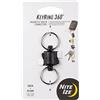 Nite Ize Portachiavi 360 Connettore Rapido Magnetico, Chiusura Magnetica Anelli Split per Chiavi