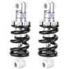 Qiilu Ammortizzatore scooter Ammortizzatore posteriore da 2 pezzi 125 mm 750 libbre adatto per scooter go-kart ATV