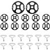 CGEAMDY 24 Pezzi Ganci Coprisedili per Auto, Ganci Metallici Piastra Prugna Coprisedile Auto, Clip Bloccaggio Sedili Auto, Automotive Universale Interno Accessori La Decorazione Installazione