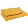 Bepouf - Pouf a Sacco Mega Vuoto 85Øx135H cm 335L 100% Ecopelle Senape no Imbottito, Pouf Poltrona Salotto e Camera da Letto, Puffo per Sedersi Comodo Lavabile, Poltrona Sacco Anallergica Impermeabile
