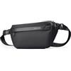 Muzee MARK RYDEN Borsa da petto di grande capacità per uomo, borsa a tracolla per Ipad da 11 pollici, borsa a tracolla impermeabile, zaino piccolo per viaggi, scuola, escursionismo, bicicletta - Nero