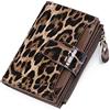 SENDEFN Portafoglio Donna in Pelle Vera Piccolo Portamonete Cute con Cerniera 14 Carte con Tanti Scomparti