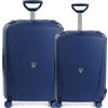 RONCATO Light set 2 trolley rigidi con tsa (large + medio) Blu navy