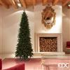 EDG Enzo de Gasperi Albero di Natale Pino Slim 240 cm D 85 cm Natural senza led