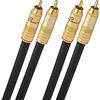 OEHLBACH 0.5m NF 214 Master Set cavo audio 0,5 m 2 x RCA Antracite