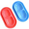 BESPORTBLE 2Pezzi Ciotola Antiformiche Per Ciotole Doppie Per Alimentazione Creativa Utilizzabile Per Casuali
