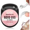 NOVO OVO Gel per unghie solido 8 in 1, colla UV per unghie a pressione e gel morbido x punte finte (forte/lunga durata), gel 3D non appiccicoso, per scultura acrilica e decorazione, polimerizzato alla