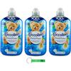 Beni Culinari 3 ammorbidenti Coccolino Fresh XXL Campanula selvatica e bergamotto, ammorbidente concentrato, 76 lavaggi, 1750 ml + portachiavi Beni Culinari