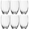 LEONARDO HOME Poesia 069171 - Set di 6 bicchieri per acqua, lavabili in lavastoviglie, in vetro, per succo, per bevande, 460 ml, in vetro, trasparente