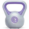 Urban Fitness Kettle-bell in vinile, 6 kg, assortiti