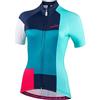 NALINI Adelina T-Shirt, Bl/Azz/Grigio/Verde/Fucsia, M Donna