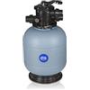 Gre FIS400 - Filtro a sabbia per piscine senza pompa. Per piscine interrate, autoportanti o fuori terra fino a 6.000 litri.