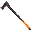 Mivos Ascia da Spacco Lunga 2000 g - Lunghezza 92 cm - Spaccalegna Con Testa in Acciaio e Manico in Fibra di Vetro - Grande Ascia Universale per Giardino e Foresta