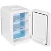 JAYEUW Mini frigorifero 20 l, 2 in 1, multifunzione con funzione di raffreddamento e riscaldamento, piccolo frigorifero, display digitale a LED, controllo della temperatura 12 V DC/220 V AC,